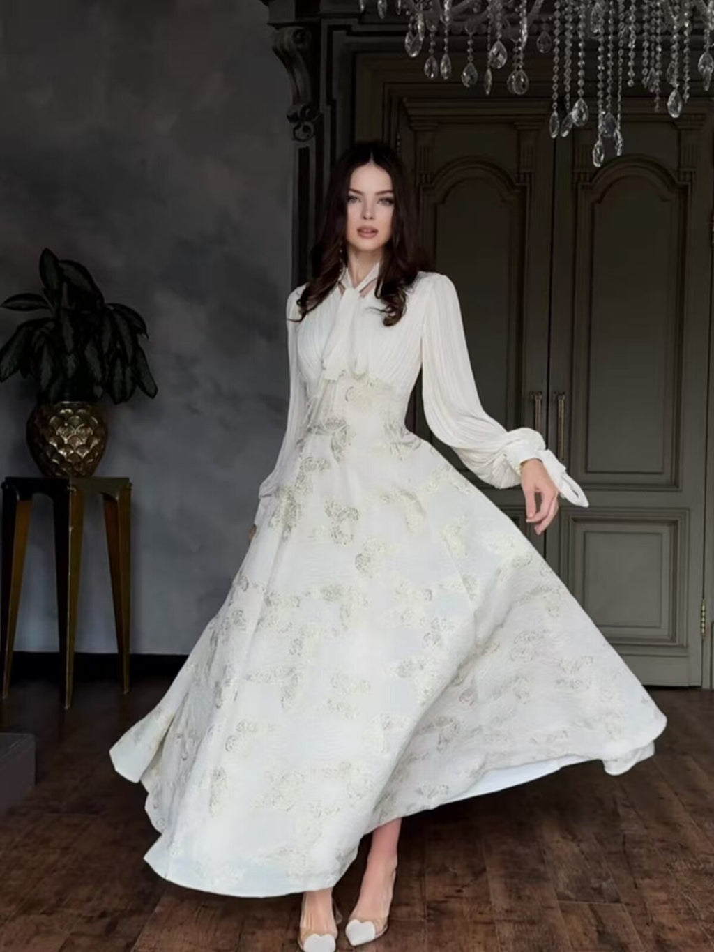 ZEYRIVA Butterfly Dress