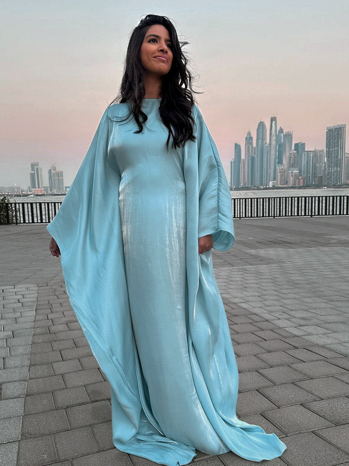 ZEYRIVA Midnight Glow Dress