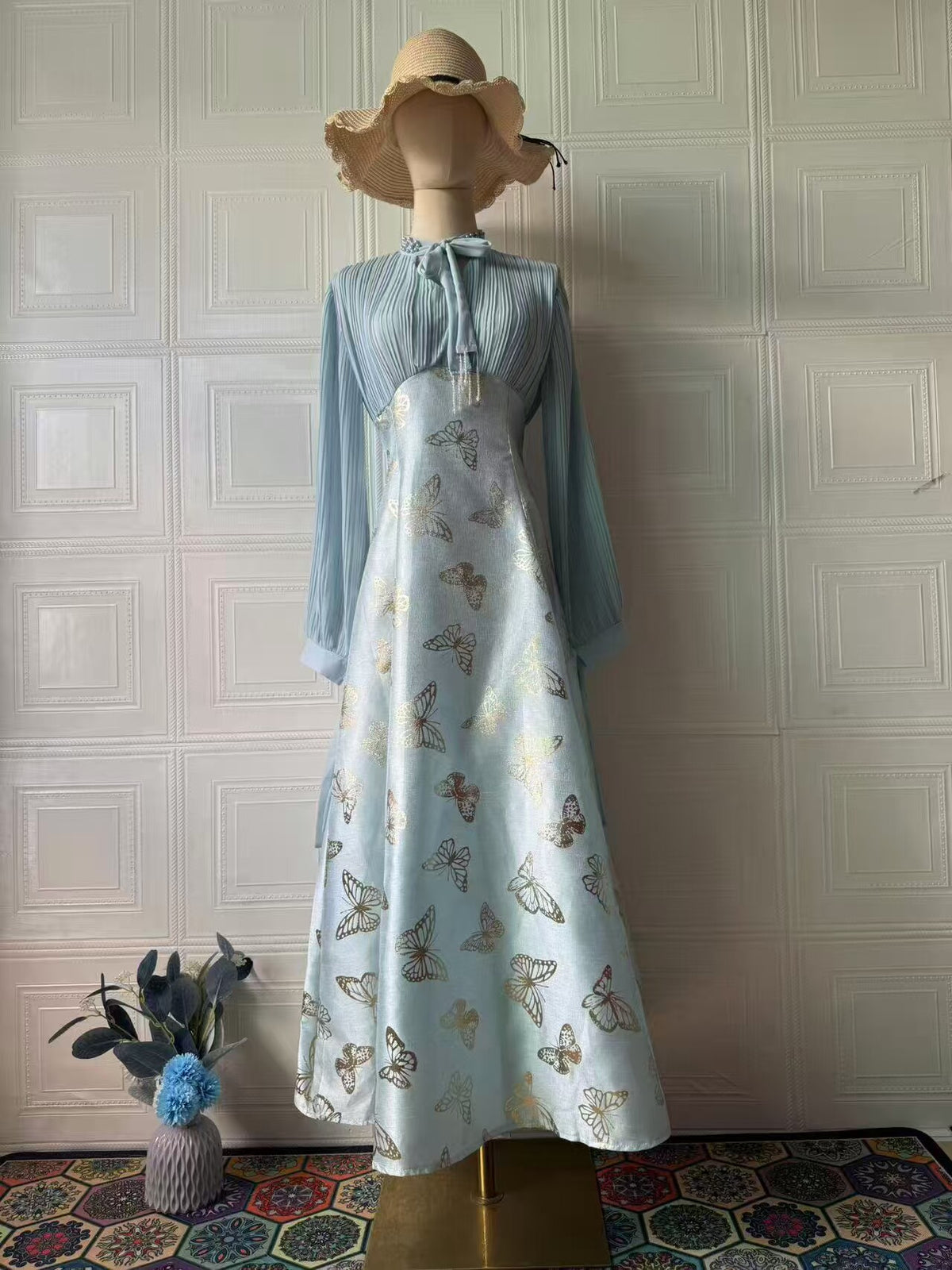 ZEYRIVA Butterfly Dress